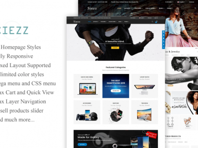Siezz - Multipurpose OpenCart 3 Theme