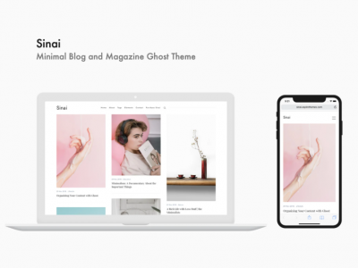Sinai - Minimal Blog and Magazine Ghost Theme