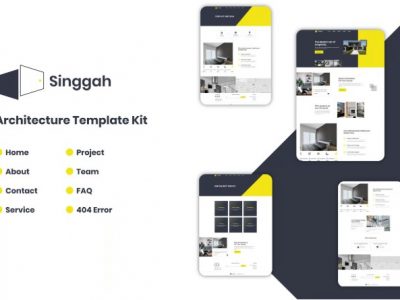 Singgah - Architecture Elementor Pro Template Kit