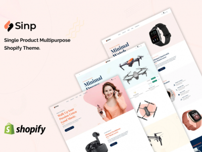 Sinp - Single Product Multipurpose Shopify Theme
