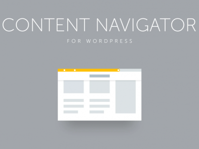 Site Content Navigator for WordPress