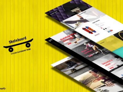 Skate board - Fullscreen Sports Shopify Theme
