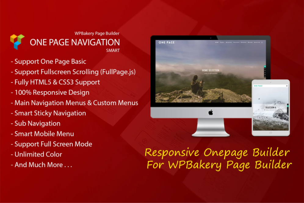 Smart One Page - Addon For WPBakery Page Builder