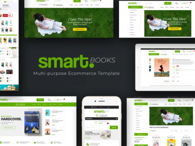 Smartbook - Book Store Prestashop Theme