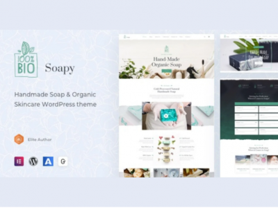 Soapy - Handmade & Organic Skincare WordPress