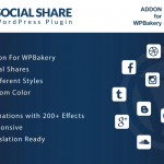 Social Share - Addons for WPBakery Page Builder