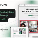 Spectrum - Online Meeting Saas Elementor Pro Template Kit