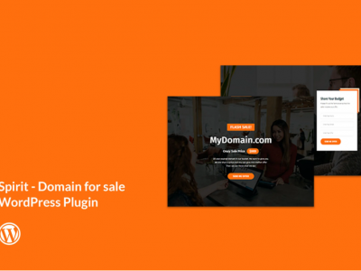 Spirit - Domain for Sale WordPress Plugin
