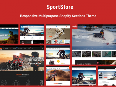 SportStore - Multipurpose Sections Shopify Theme