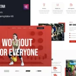 Sportstar - Fitness & Gym Elementor Template Kit