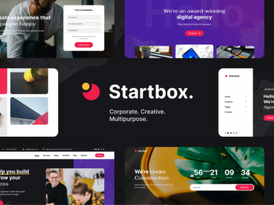 Startbox - Multipurpose Corporate WordPress Theme