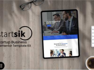Startsik - Startup Business Elementor Template Kit