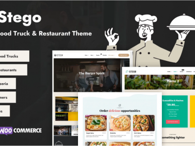Stego - Food Truck & Restaurant Theme