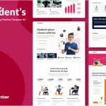 Student's Online e-Course Elementor Template Kit