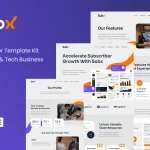 Subx - SaaS & Tech Business Elementor Template Kit