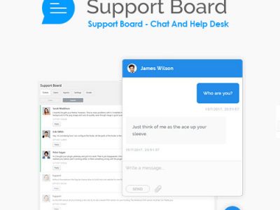 Support Board – Chat And Help Desk