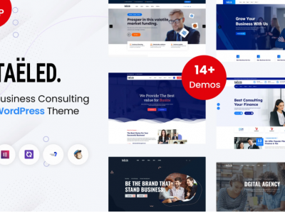 TAELED - Business Consulting WordPress Theme