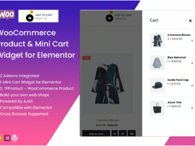 TFMiniCart&Product - WooCommerce Product, Mini Car