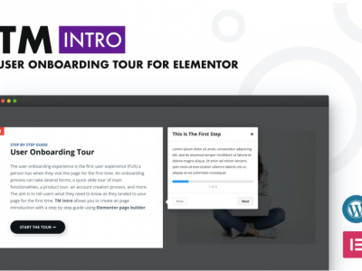TM Intro- User Onboarding Tour Addon For Elementor