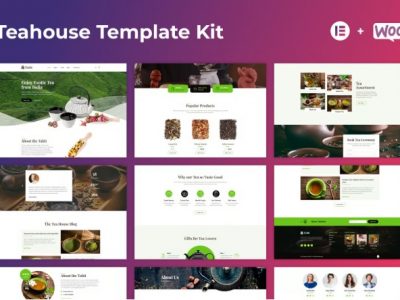 Tabit — Teahouse & Tea Store Elementor Template Kit