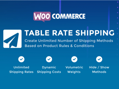 Table Rate Shipping - WooCommerce