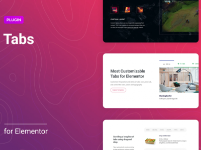 Tabs for Elementor