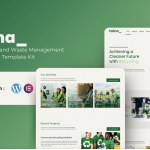 Taina - Recycling and Waste Management Elementor Template Kit