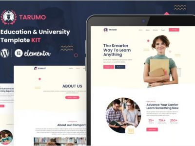 Tarumo - Education & University Elementor Template Kit