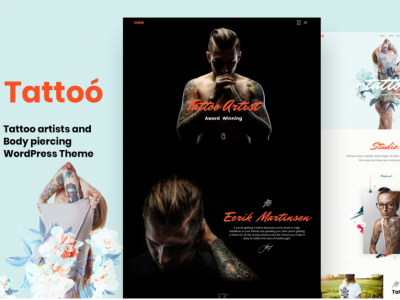 Tattoo - WordPress Theme