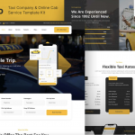 Taxico – Taxi Company & Online Cab Service Elementor Template Kit