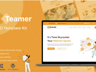 Teamer - SEO Marketing Elementor Template Kit
