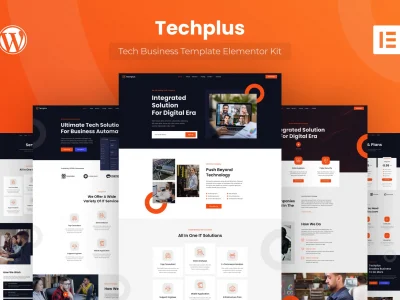 Techplus - Tech Business Elementor Template Kit