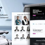 Techvisio - Technology & Software Development Elementor Pro Template Kit