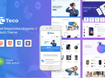 Teco - Responsive HitechDigital Magento 2 Store T