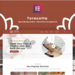 Teracotta - Spa & Beauty Salon - Elementor Template Kit