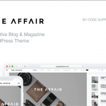 The Affair - WordPress Theme for Personal Blogs