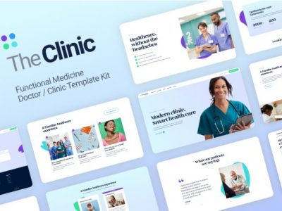 The Clinic - Health & Medical Elementor Template Kit