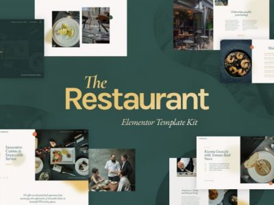 The Restaurant - Elementor Pro Template Kit