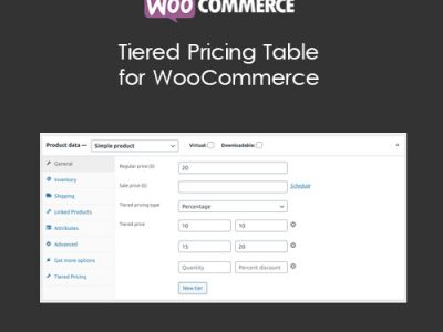 Tiered Pricing Table for WooCommerce