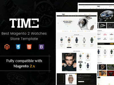 Time - Modern Magento 2 Watch Store Theme