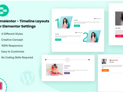 Timelentor – Timeline Layouts for Elementor