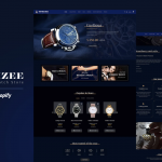 Timzee  Shopify Watch Store & Digital Clock Theme