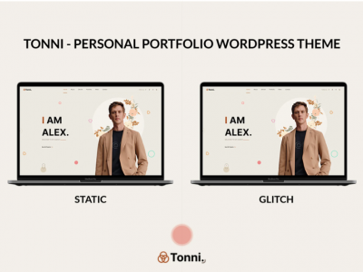 Tonni - Personal Portfolio WordPress Theme