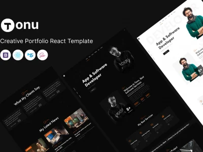 Tonu - Creative Portfolio React Template