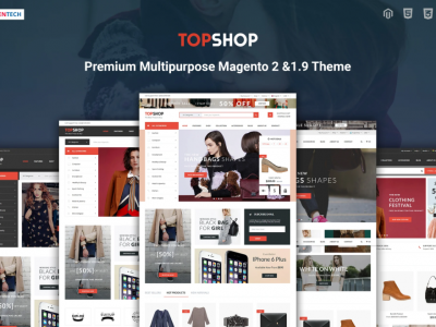 Topshop - Premium Magento 2 &1.9 Fashion Theme