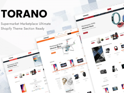Torano - Supermarket Marketplace Ultimate Shopify