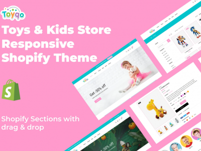 Toyqo - Toys & Kids Store Responsive Shopify Theme