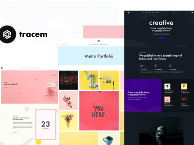 Tracem - Agency & Portfolio WordPress Theme