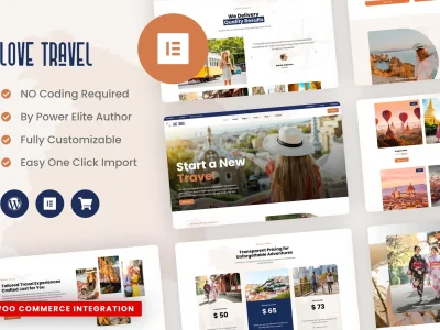 TravelTour - Travel & Booking Template Kit