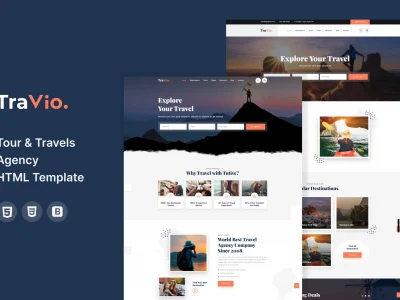 Travio - Tour & Travels Agency Template